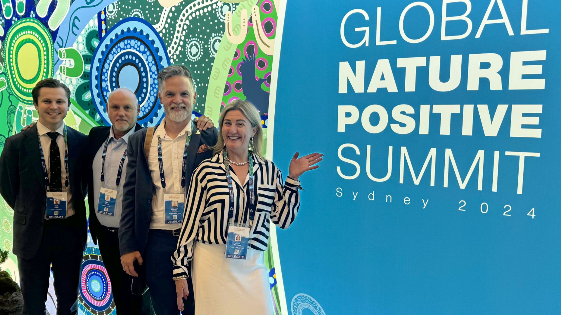 Healthy Land & Water at Global Nature Positive Summit