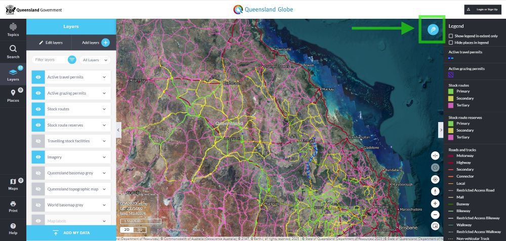 qldglobe tool