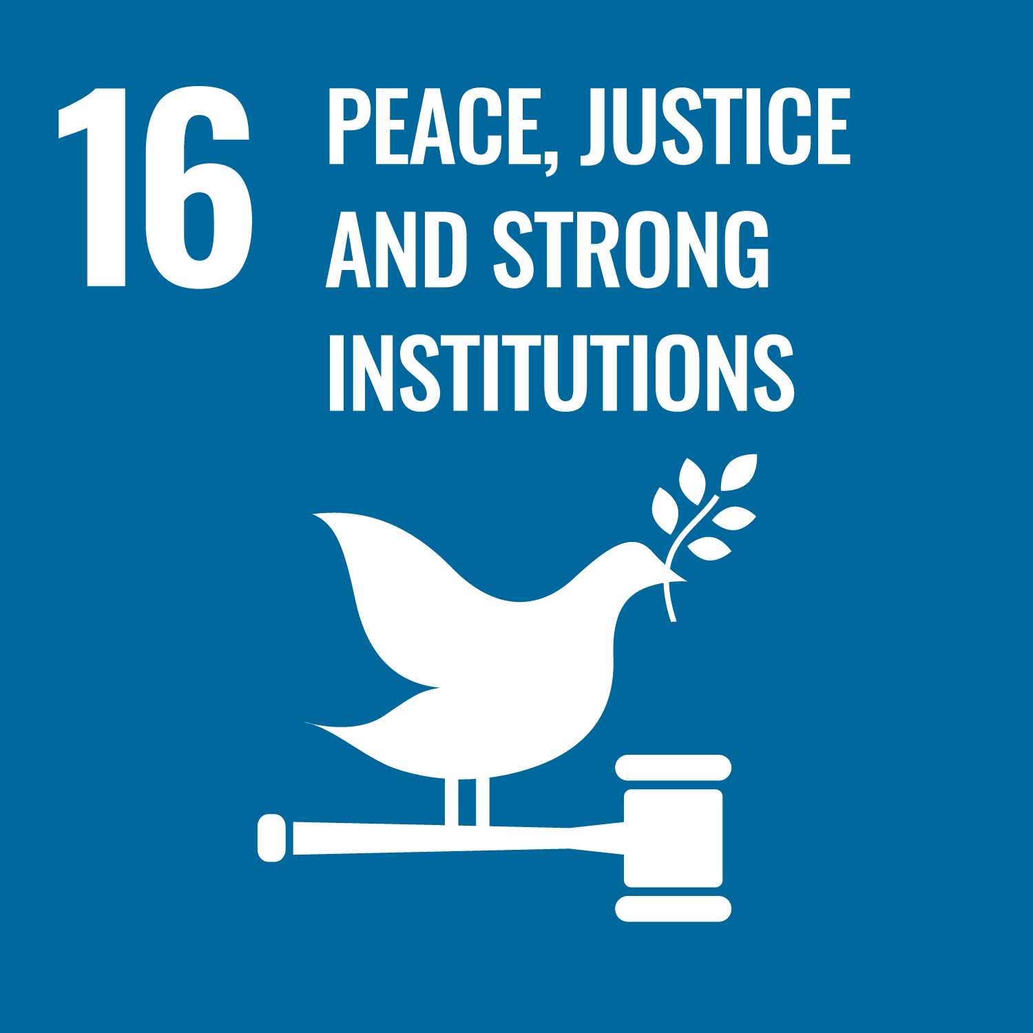 SDG Goal 16: Peace and Justice Strong Institutions
