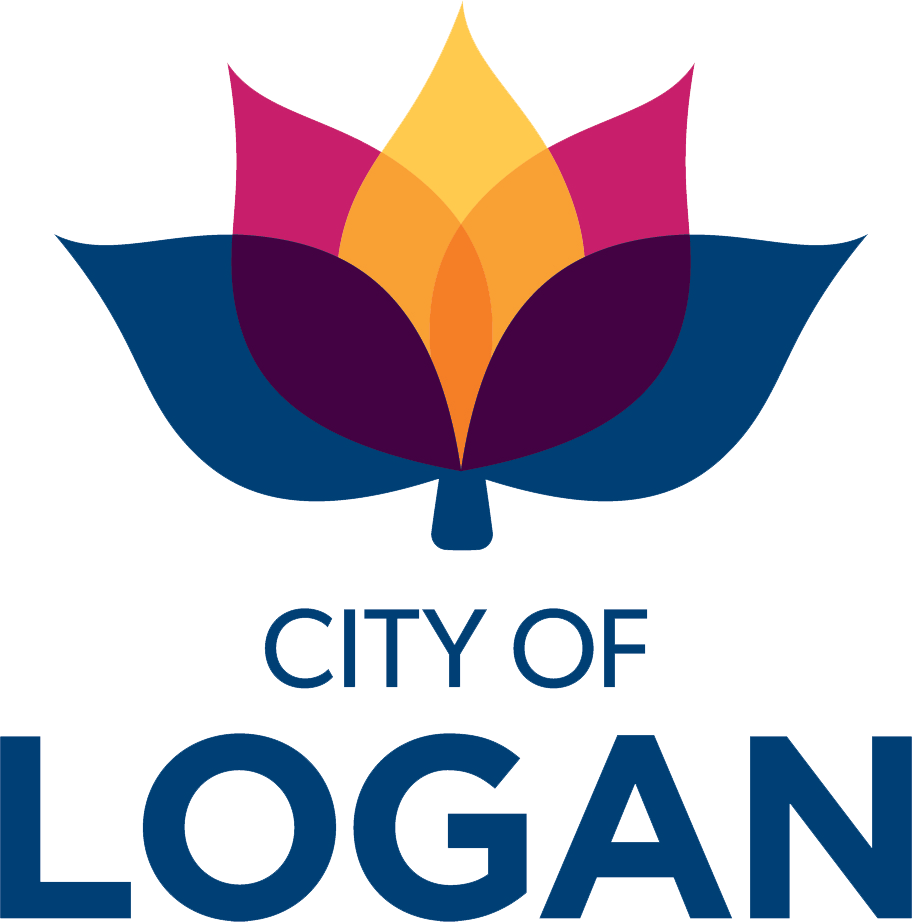 City of Logan Logo Stacked CMYK no background