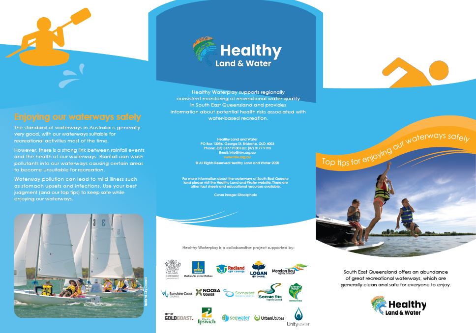 Healthy Waterplay Factsheet Monitoring recreational waterways in South East Queensland (2023)